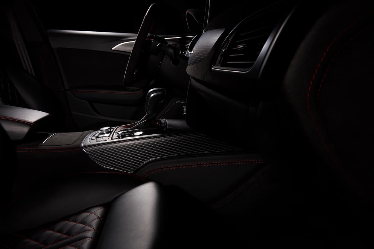 Audi interieur console stiksel detail