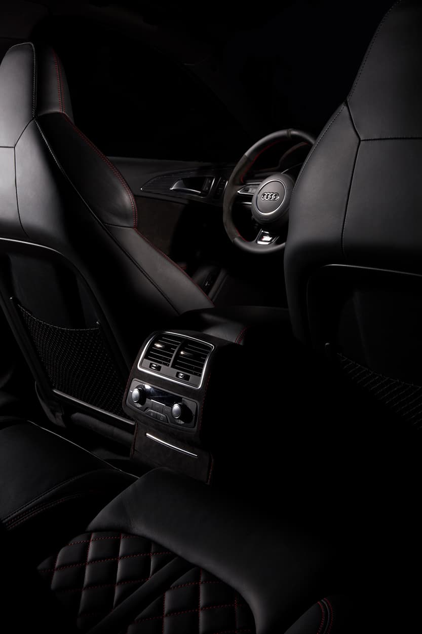 Audi interieur doorkijk